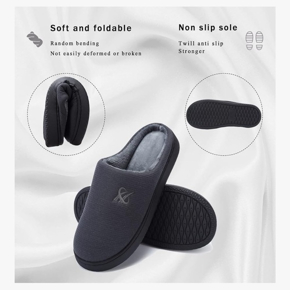 Memory Foam Slippers - Picture 2 of 6
